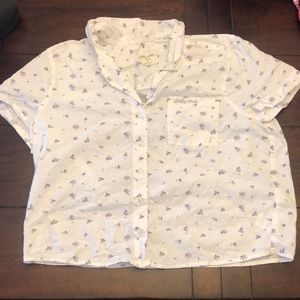 Gilly Hicks button down shirt.